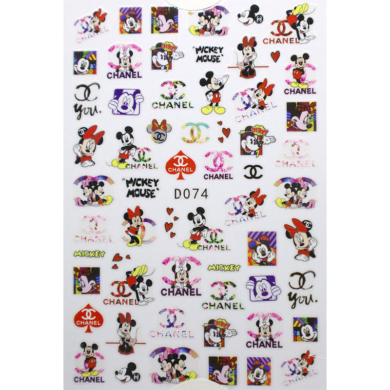 Sticker D074 Mickey Mouse