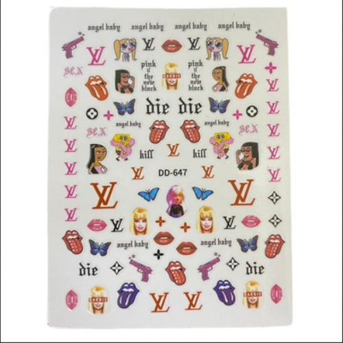 Sticker DD-647 Barbie