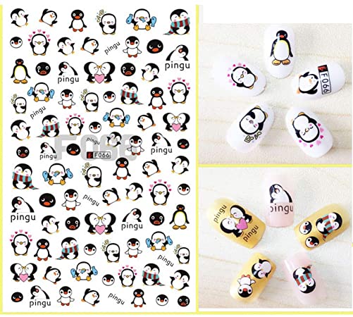 Sticker F066 Pingüinos