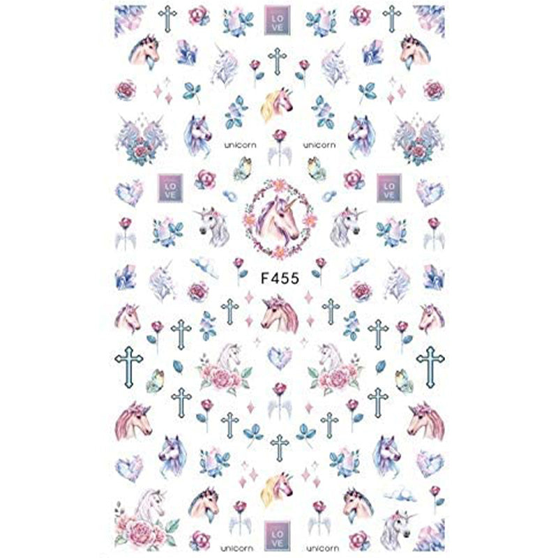 Sticker F455 Unicornio
