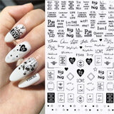 Sticker F546 Letras