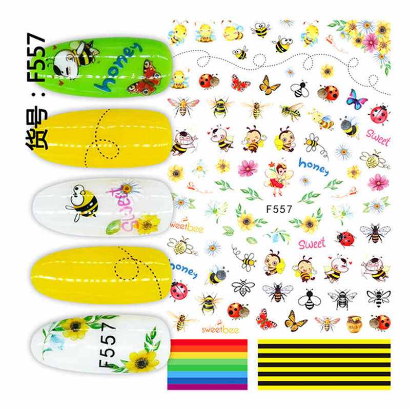Sticker F557 Abejas