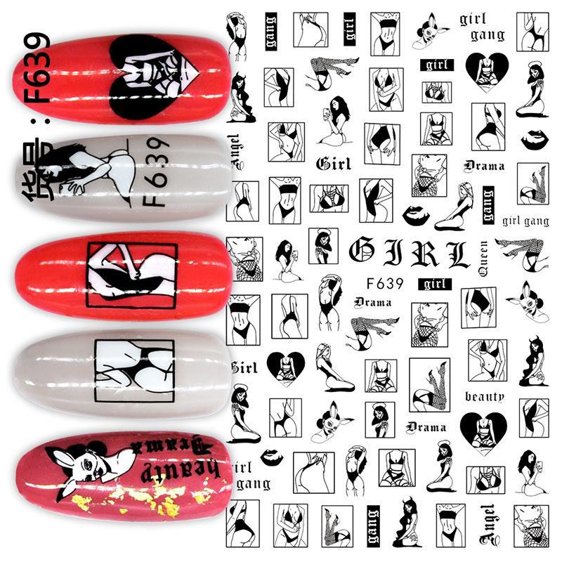 Sticker F639 Cuerpos