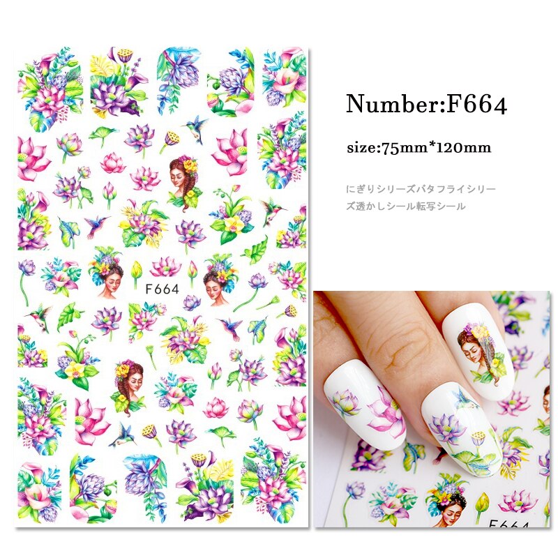 Sticker F664 Flores