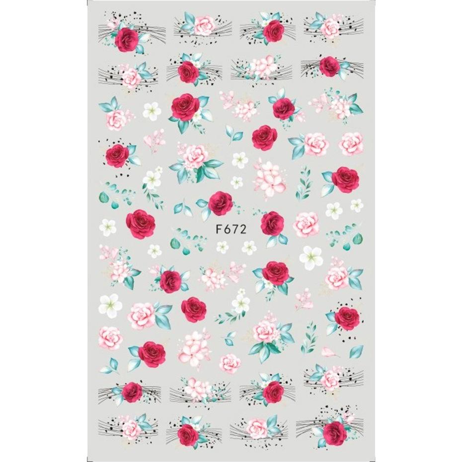 Sticker F672 Flores