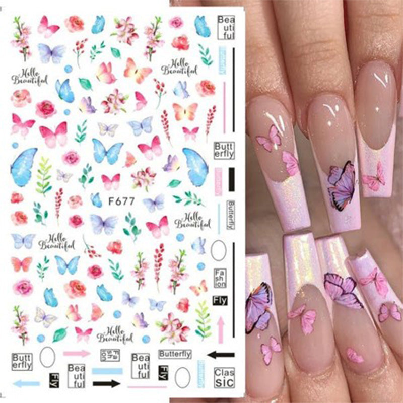 Sticker F677 Mariposas