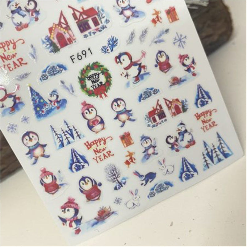 Sticker F691 Navidad