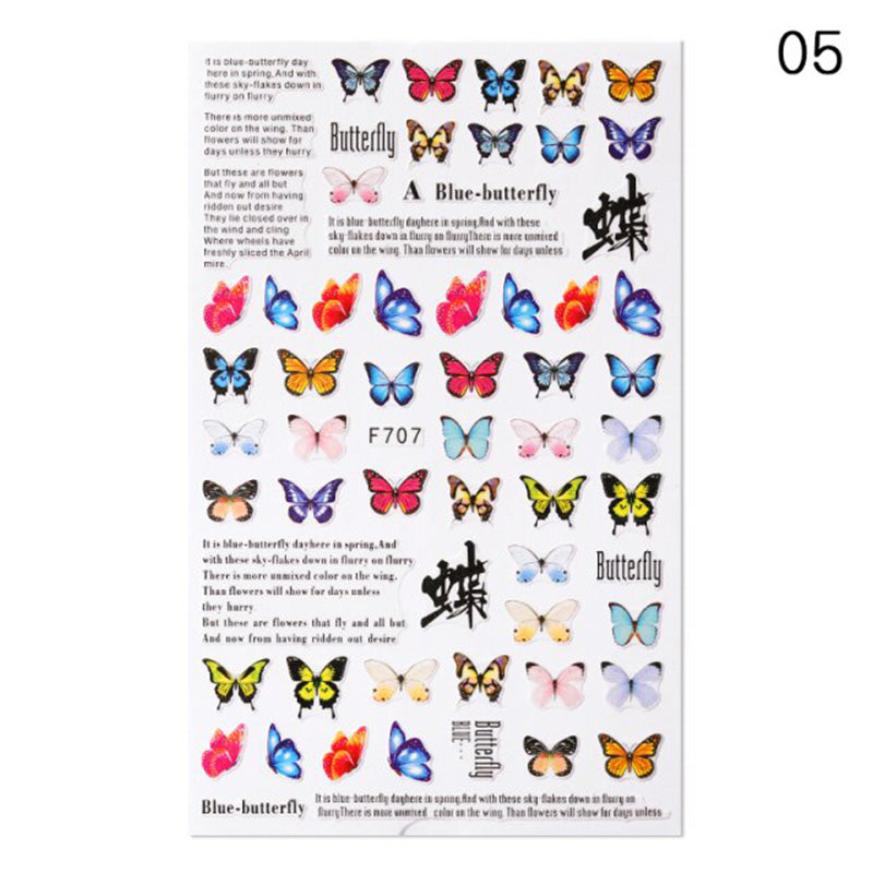Sticker F707 Mariposas