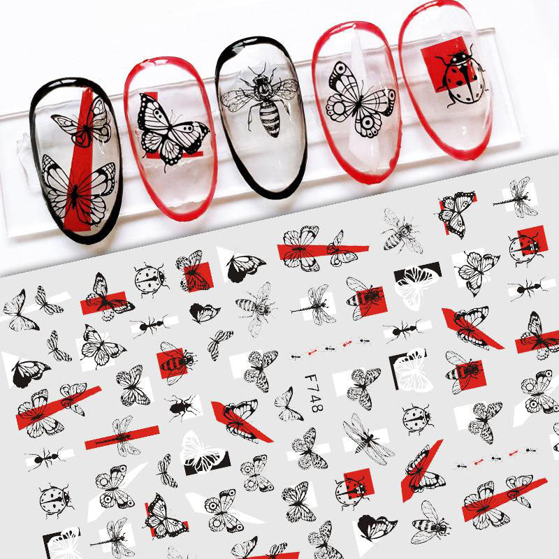 Sticker F748 Mariposas