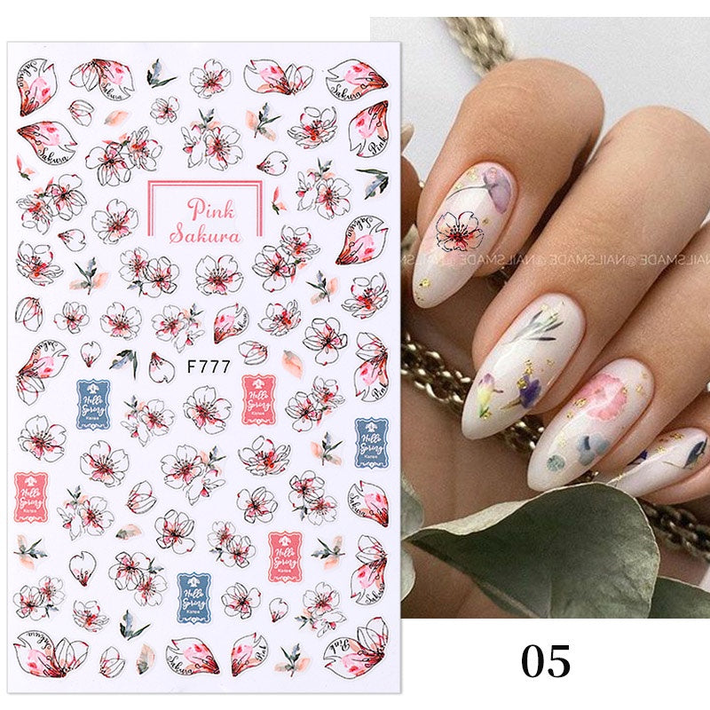 Sticker F777 Flores