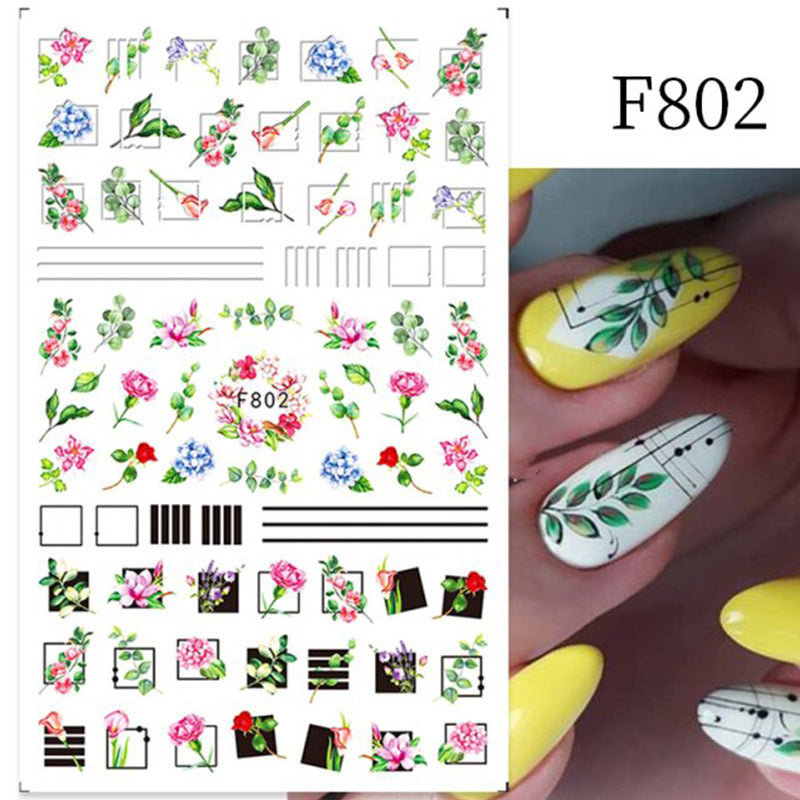 Sticker F802 Flores
