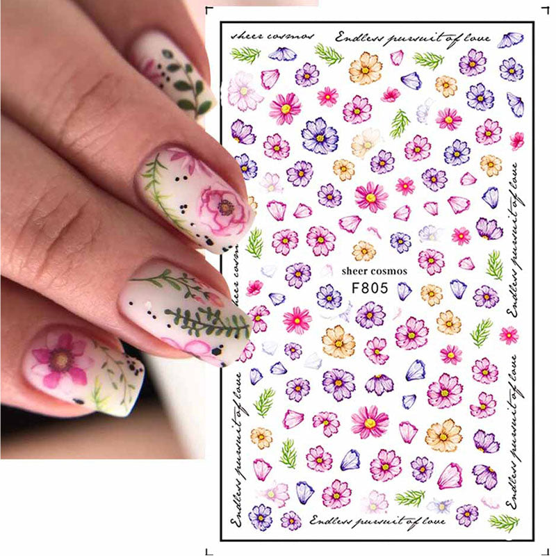 Sticker F805 Flores