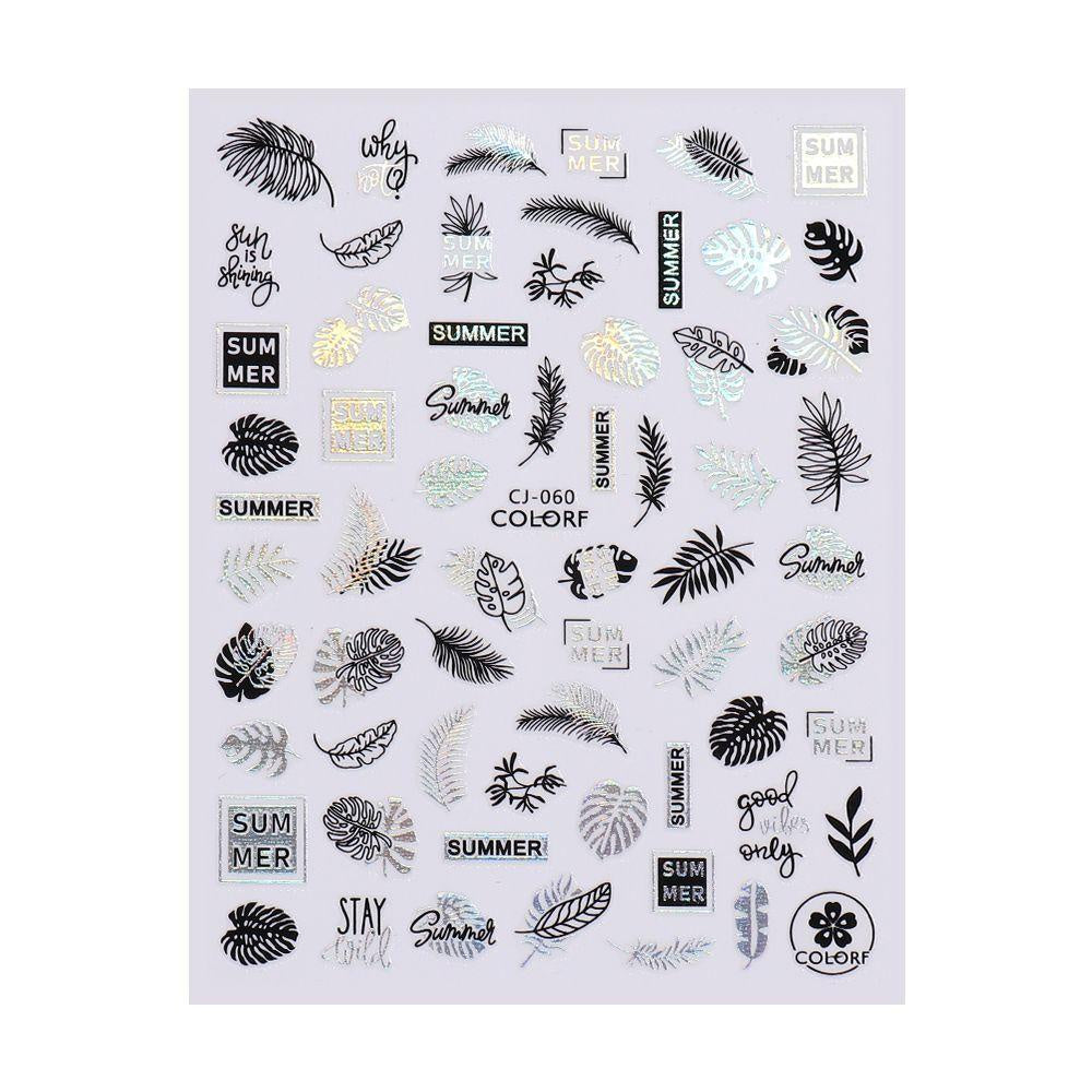 Sticker CJ-060 Hojas