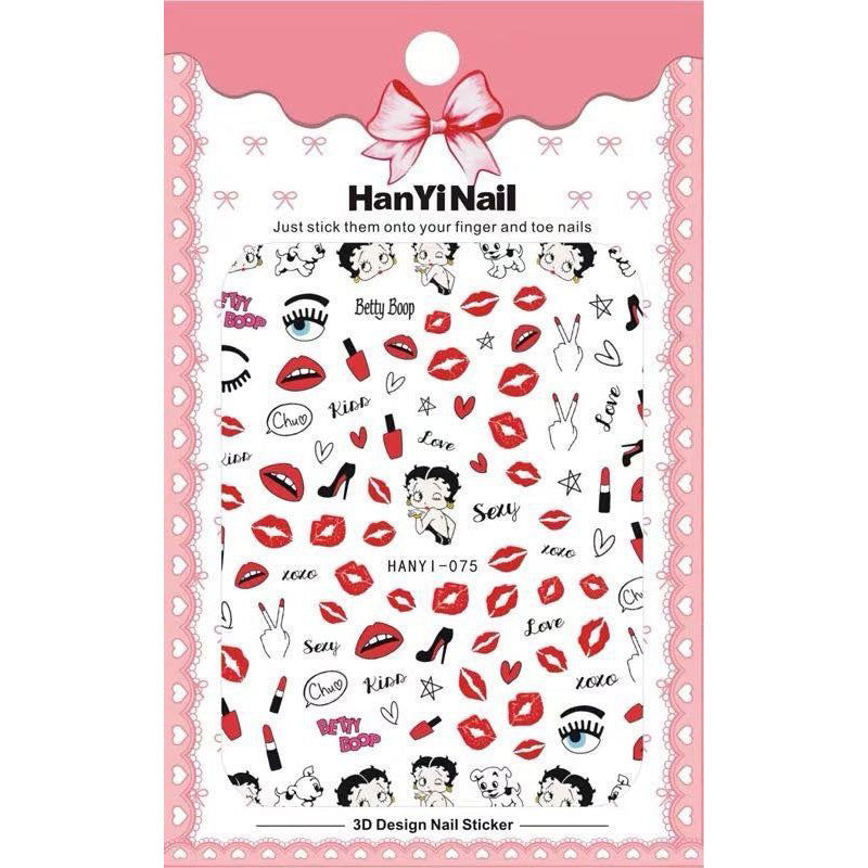 Sticker HANYI-075 Betty Boop