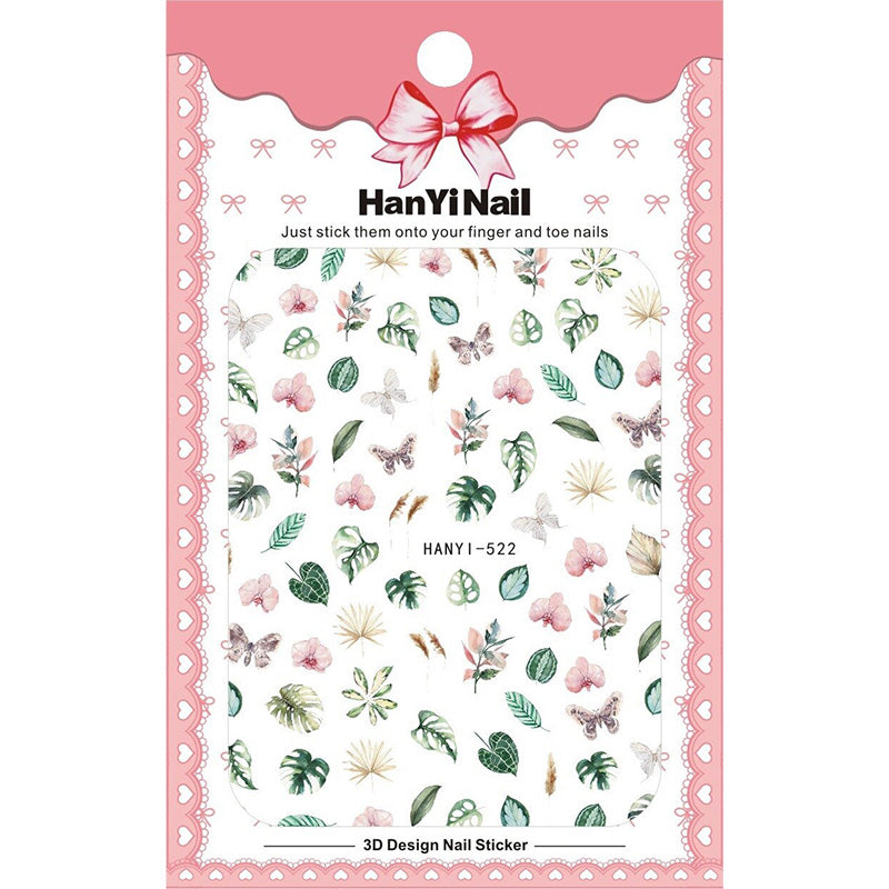 Sticker HANYI-522 Hojas