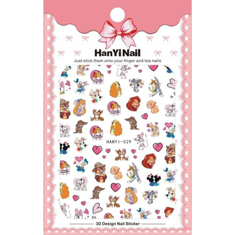 Sticker HANYI-529 Dama y Vagabundo