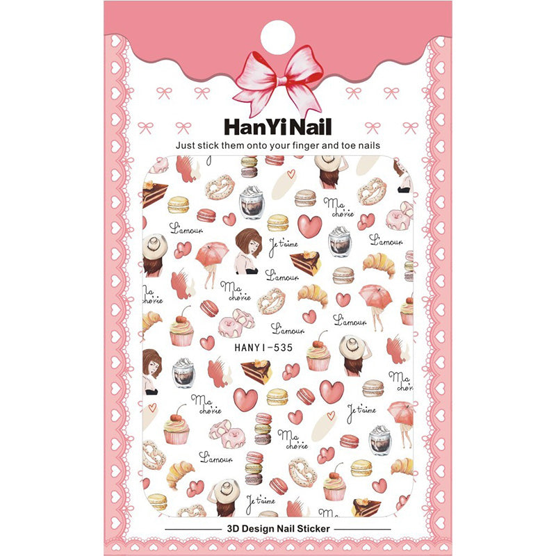 Sticker HANYI-535 Rostros
