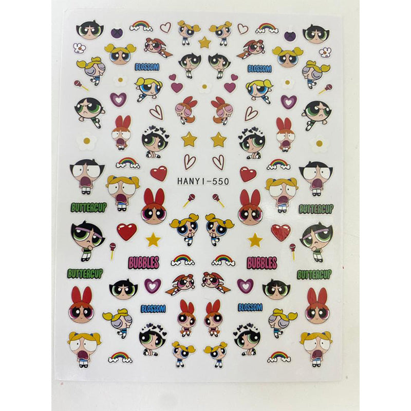 Sticker HANYI-550 Chicas Super Poderosas
