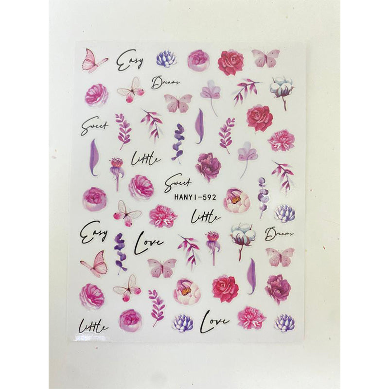 Sticker HANYI-592 Flores