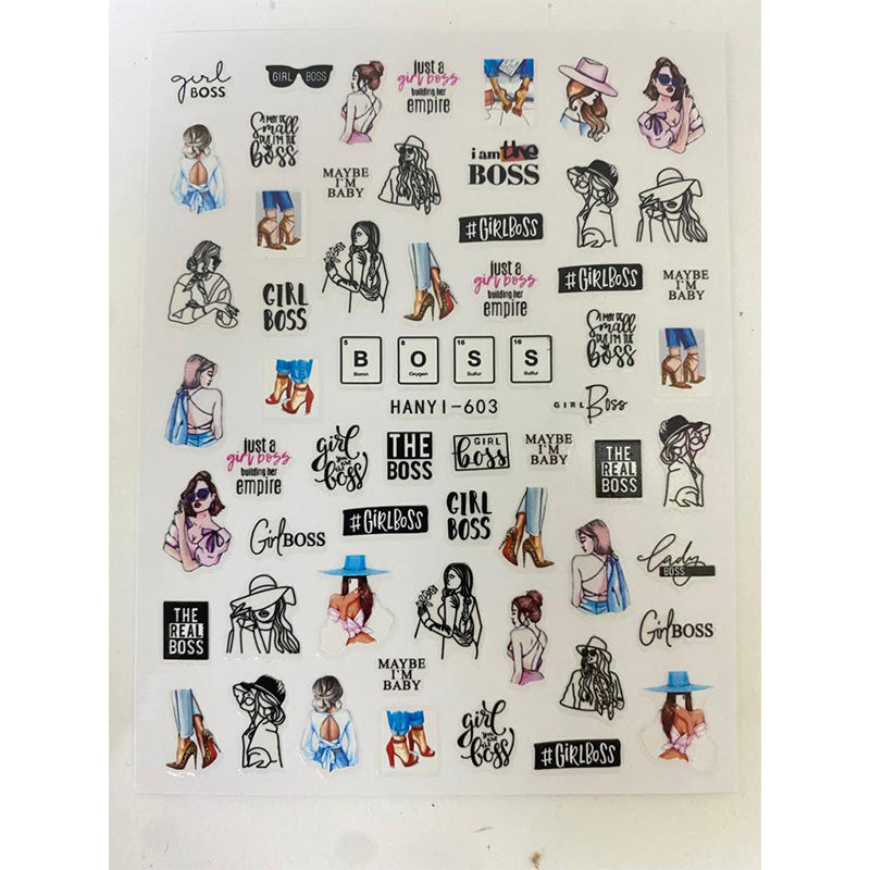 Sticker HANYI-603 Chicas