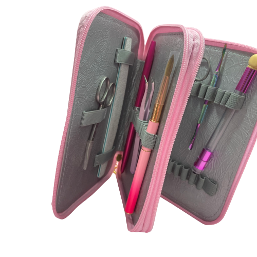 Estuche Para Pinceles y Herramientas 2 compartimientos