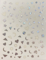 Sticker 437 Lunas y Corazones