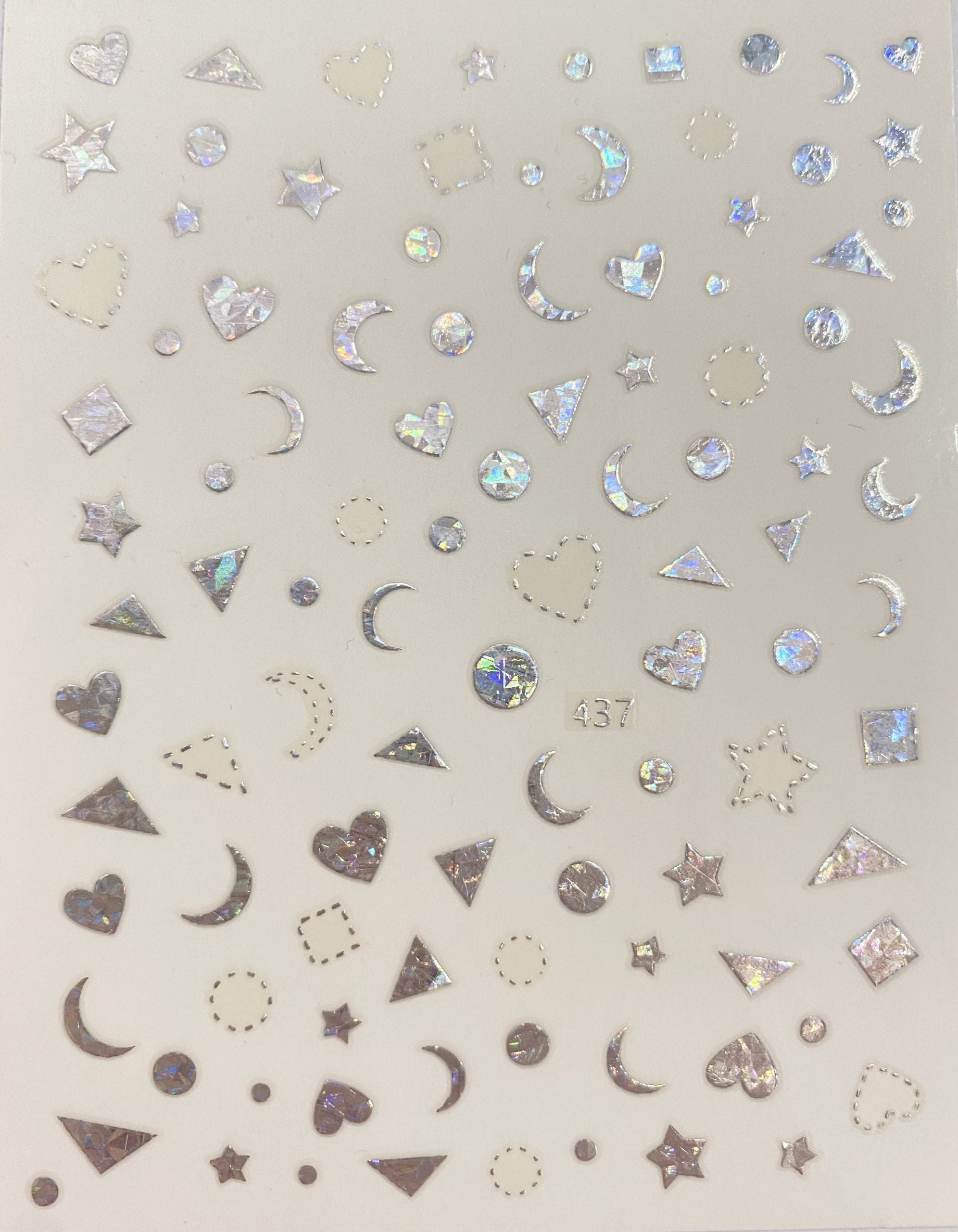 Sticker 437 Lunas y Corazones