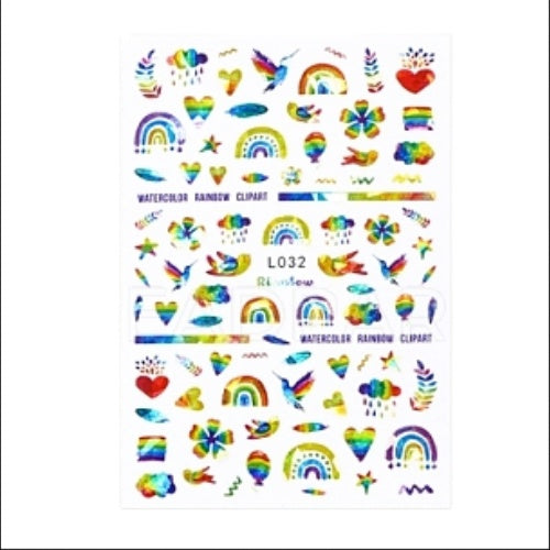 Sticker L032 Arcoiris