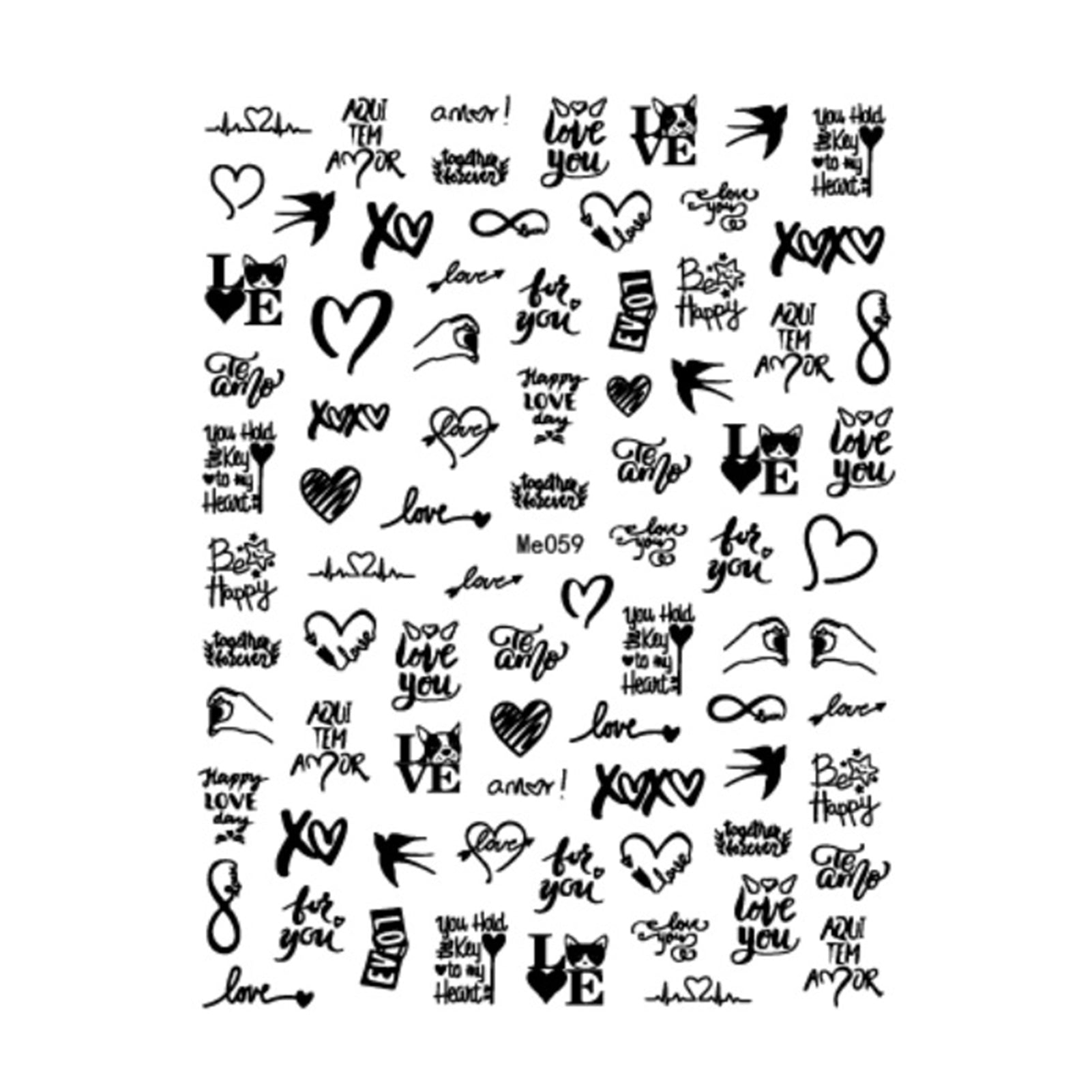 Sticker Me059 Corazones
