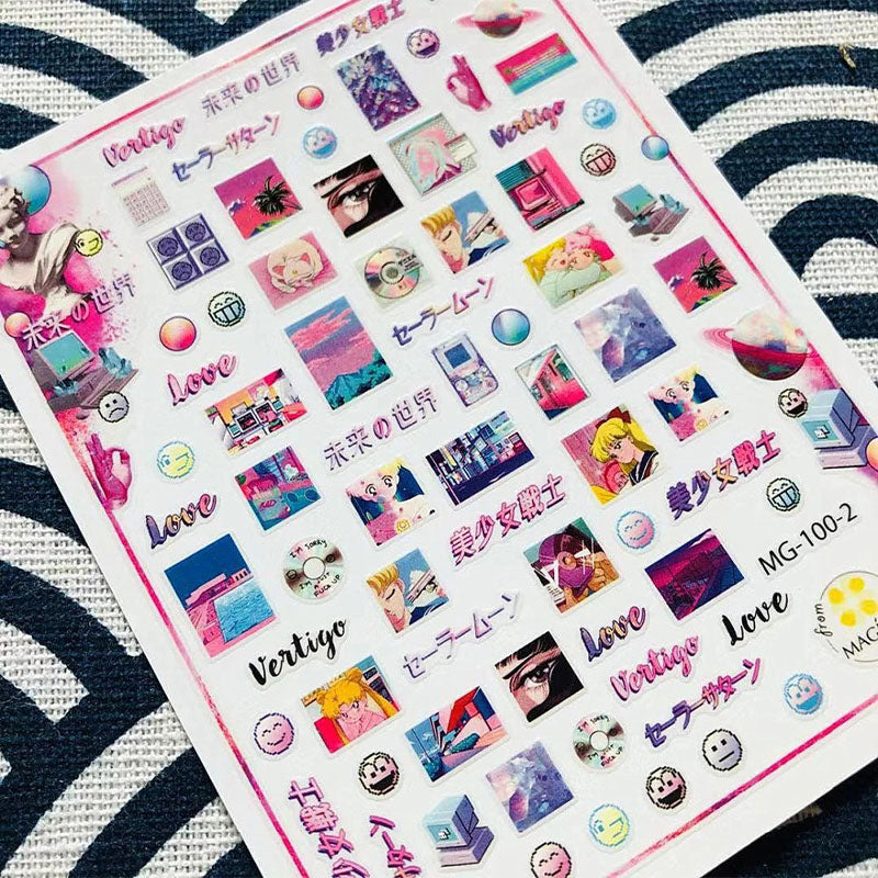 Sticker MG-100-2 Sailor Moon