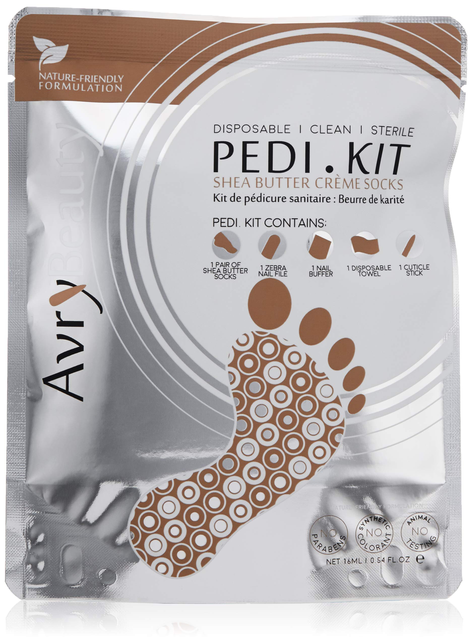 PEDI Kit Shea Butter Socks AVRYBEAUTY