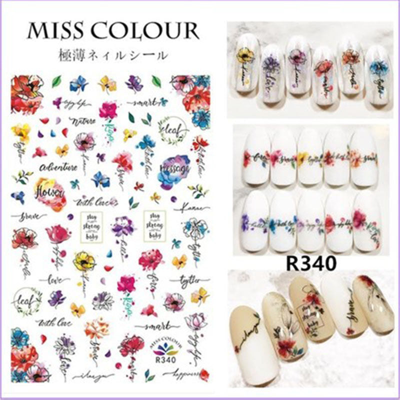 Sticker R340 Flores