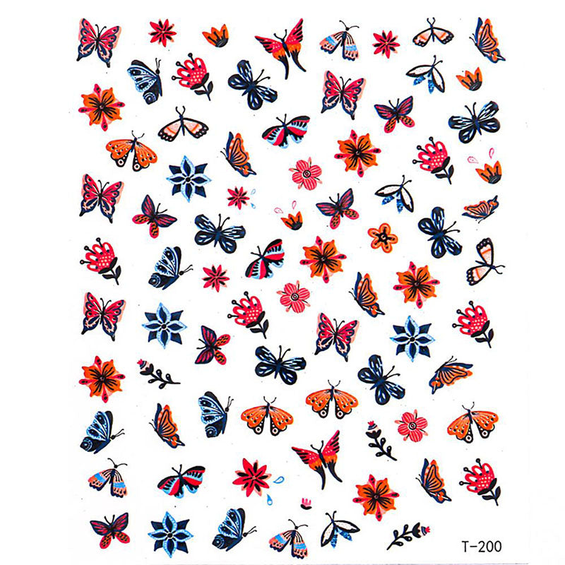 Sticker T-200 Mariposas