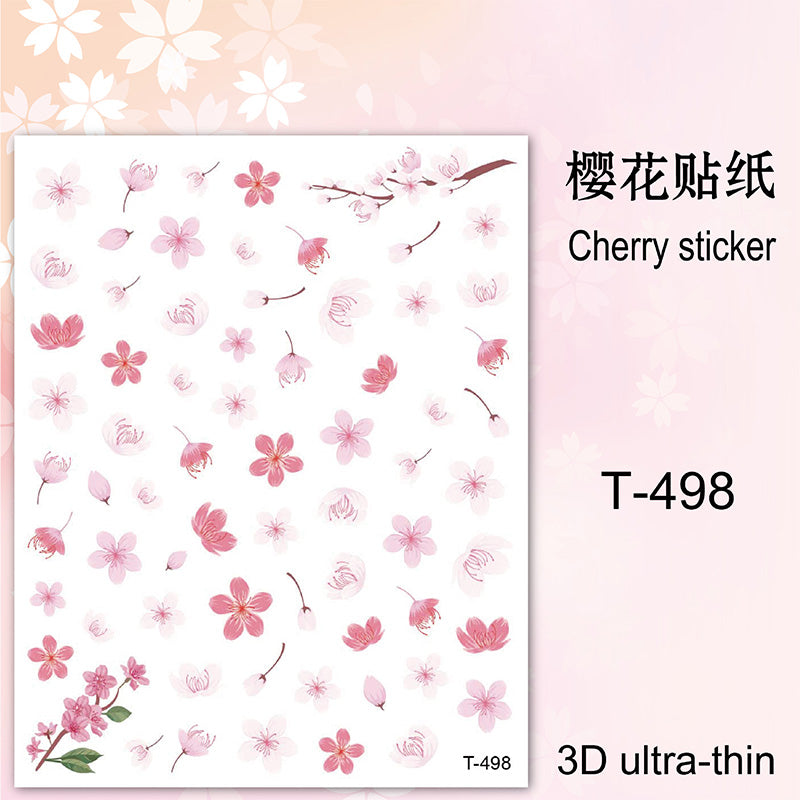 Sticker T-498 Flores
