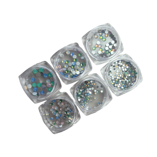 Paquete de cristales opal x 6uds