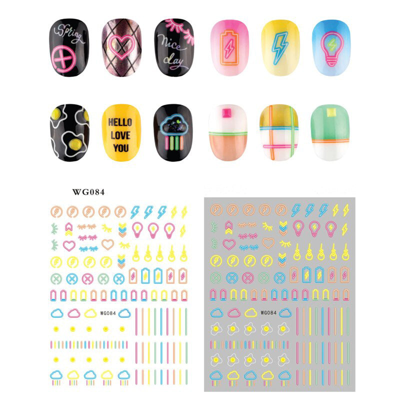 Sticker WG084 Rayos