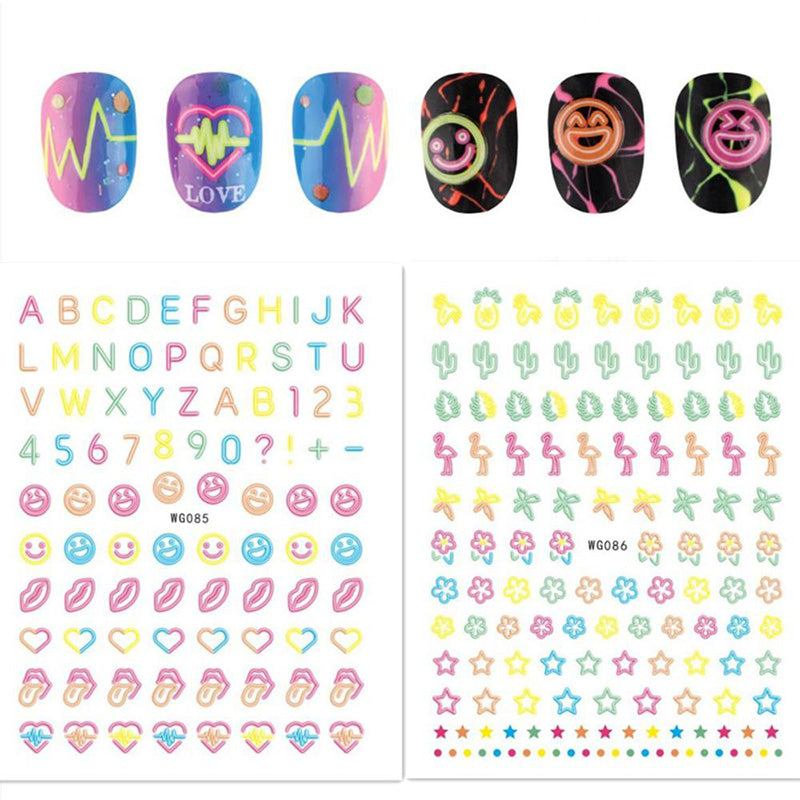 Sticker WG085 Letras