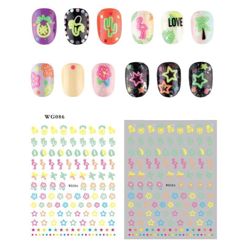 Sticker WG086 Estrellas