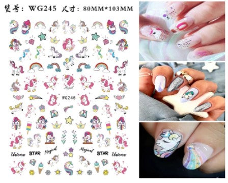 Sticker WG245 Unicornio