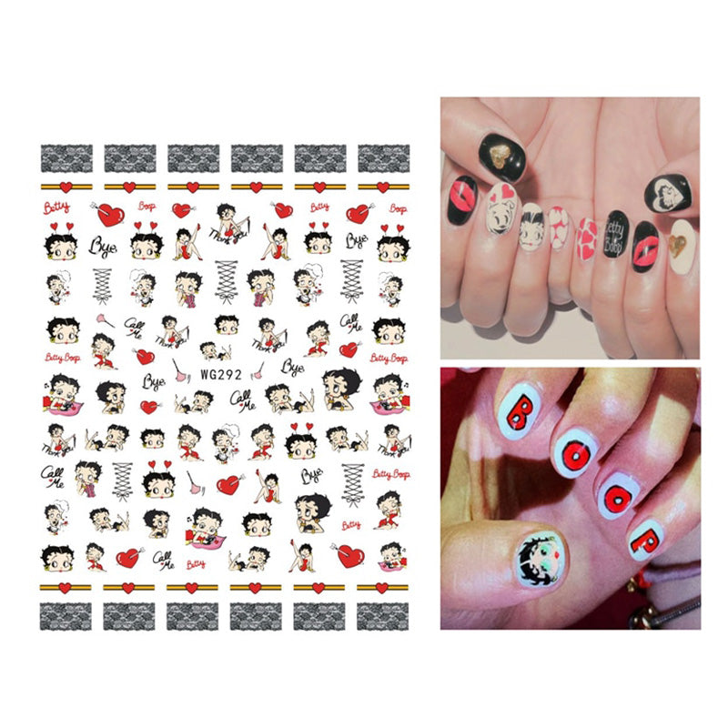 Sticker WG292 Betty Boop