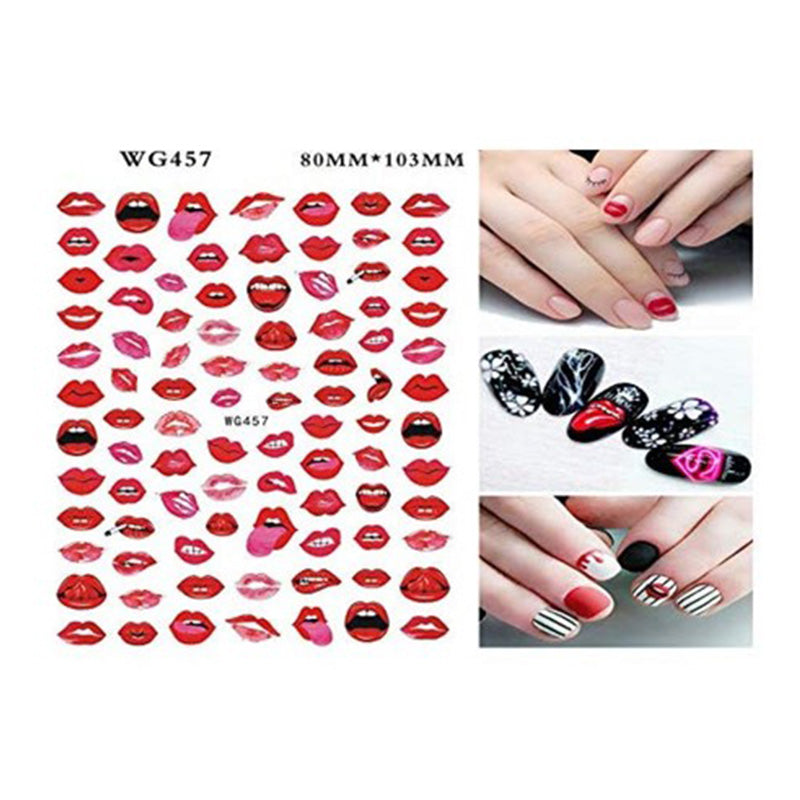 Sticker WG457 Labios