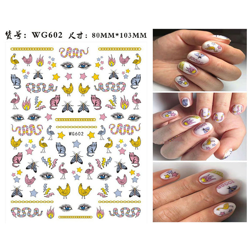 Sticker WG602 Culebras