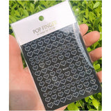 Sticker WG624 Corazones