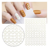 Sticker WG624 Corazones