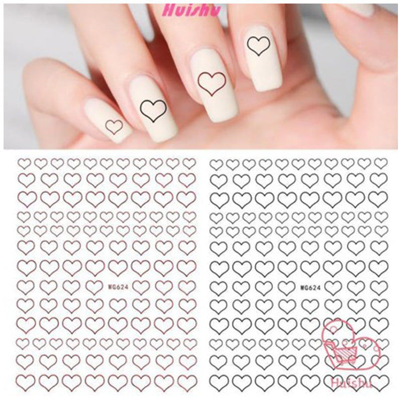 Sticker WG624 Corazones