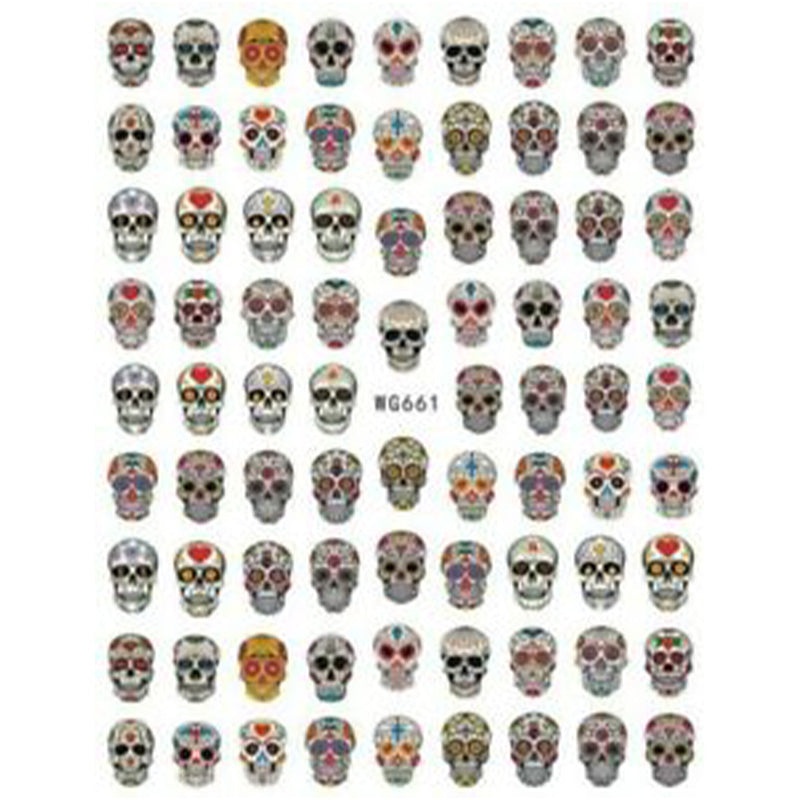 Sticker WG661 Calavera