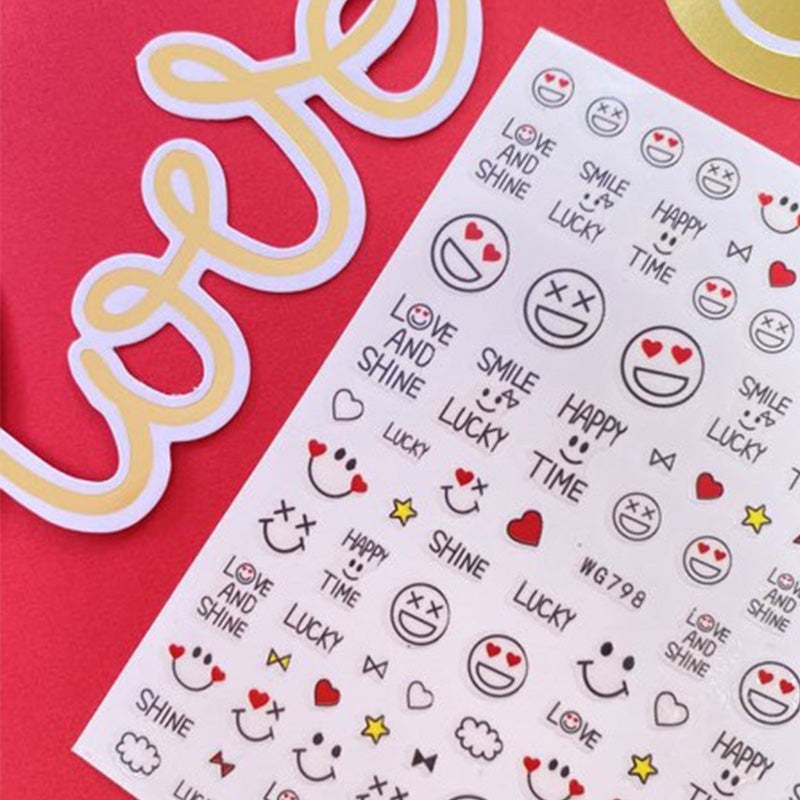 Sticker WG798 Letras