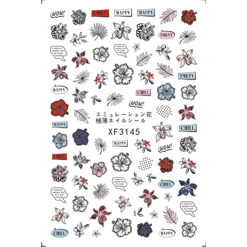 Sticker XF3145 Flores