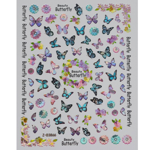 Sticker Z-D3866 Mariposas