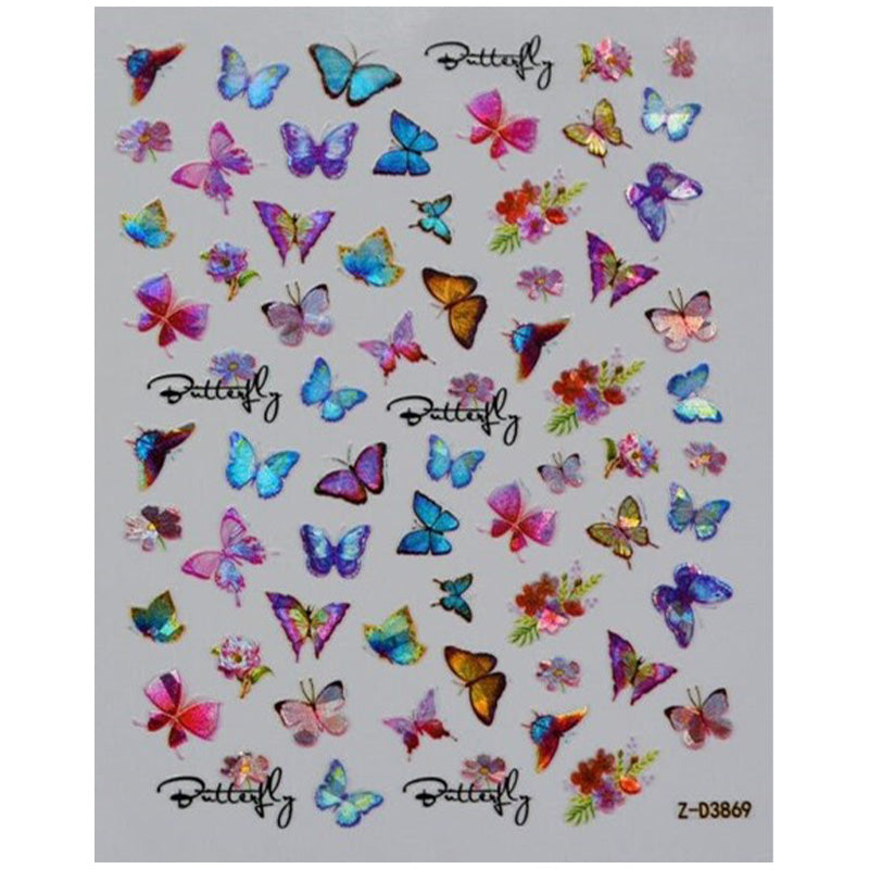 Sticker Z-D3869 Mariposas